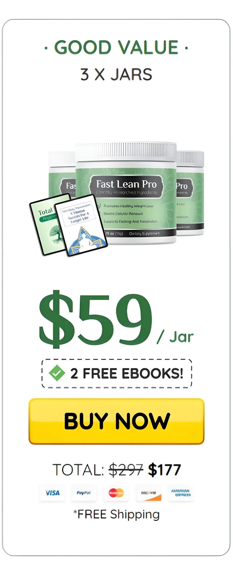 fast lean pro benefits